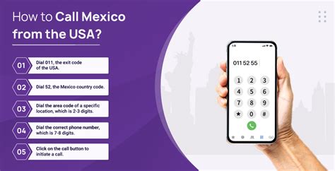 How to call Mexico .